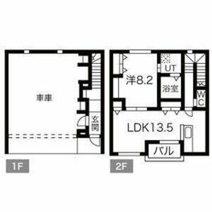 Tiercel A棟の間取り