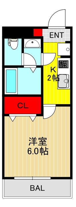 ヴィラ鳩ヶ谷の間取り