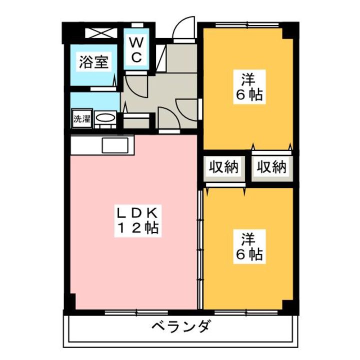 フォレリブレの間取り