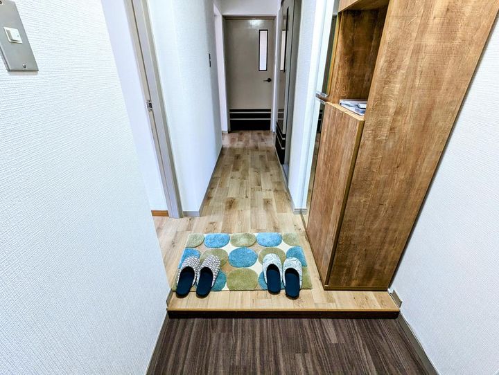 ハイグレース北山の玄関