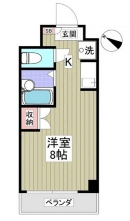 メゾン・ド・ディマンシェの間取り