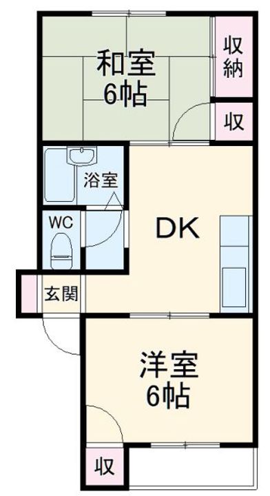 サクセス朝霞の間取り