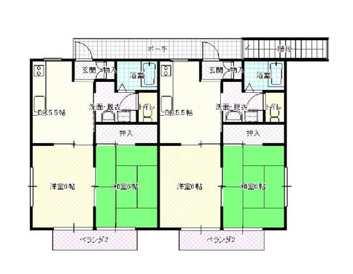 ディアス下馬皿の間取り