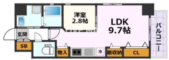 ラクラーレVINTIAの間取り