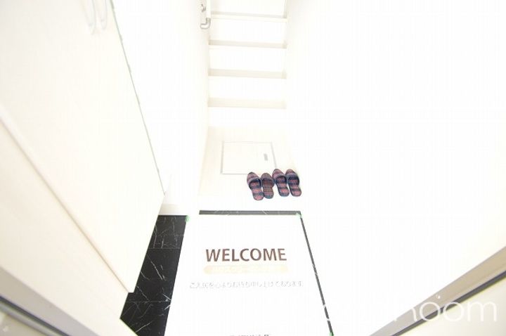 徳島県徳島市川内町榎瀬(アパート)の賃貸物件の玄関