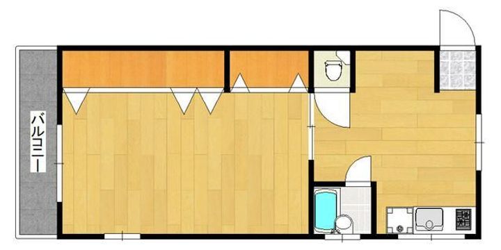東京都品川区北品川1(マンション)の賃貸物件の間取り