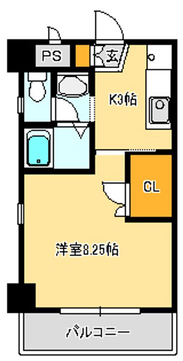エストコンフォール長町の間取り