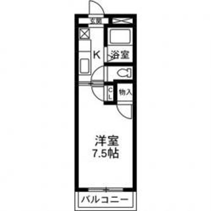 コーベイルの間取り