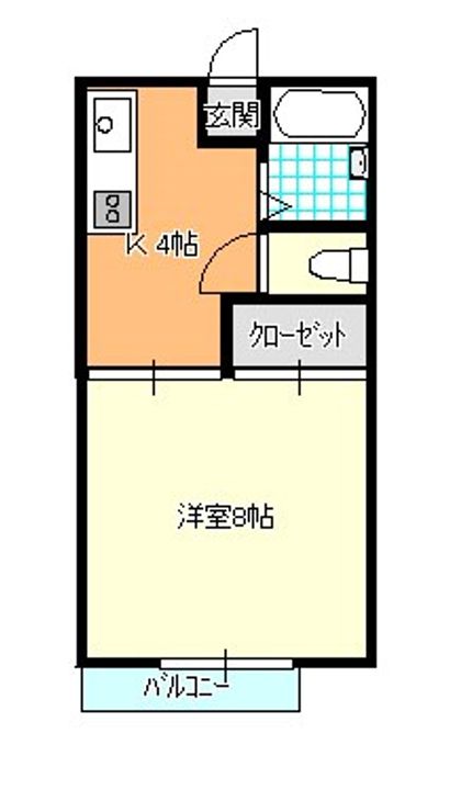 茨城県かすみがうら市稲吉東2(アパート)の賃貸物件の間取り