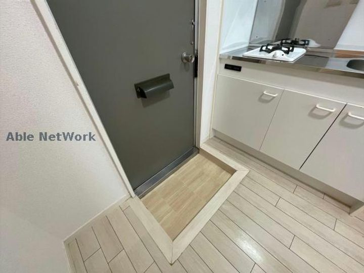 ファミール伊藤Aの玄関