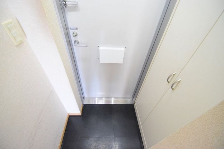 レオパレス21リバーアイランドの玄関