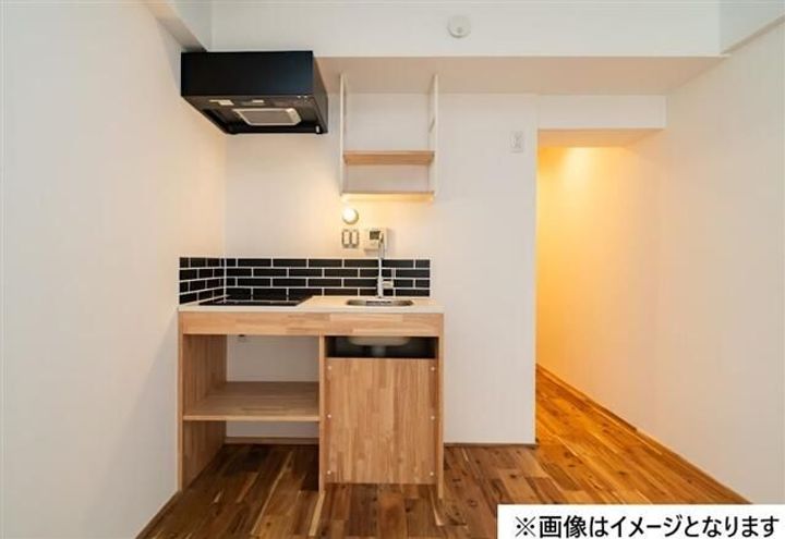 東京都世田谷区羽根木2の賃貸マンションのキッチン