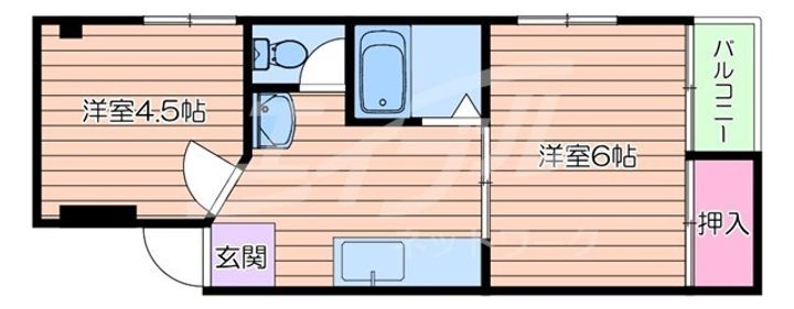 エルベ太子橋の間取り