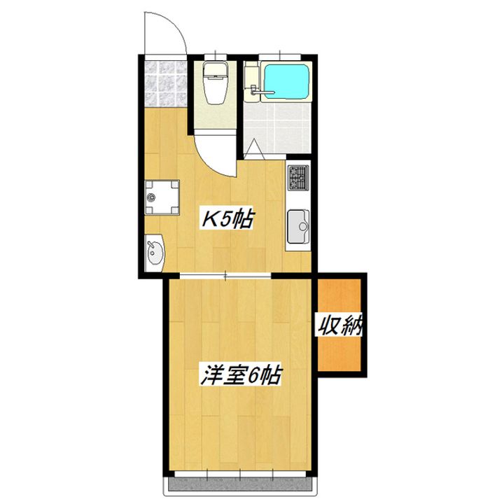 ベルメゾンの間取り
