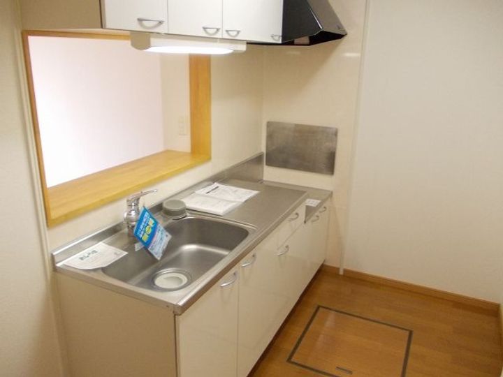 新潟県長岡市大口(アパート)の賃貸物件のキッチン