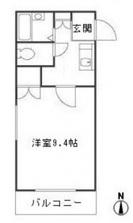 エスポアール中井の間取り