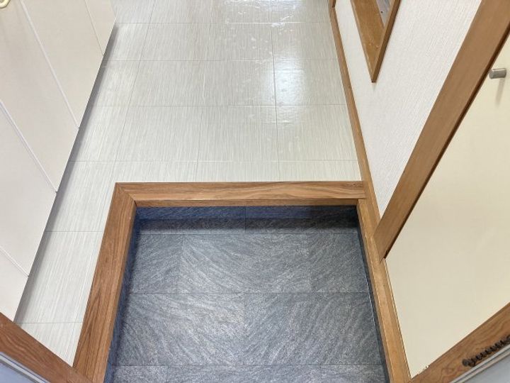 ハイツやまびこBの玄関