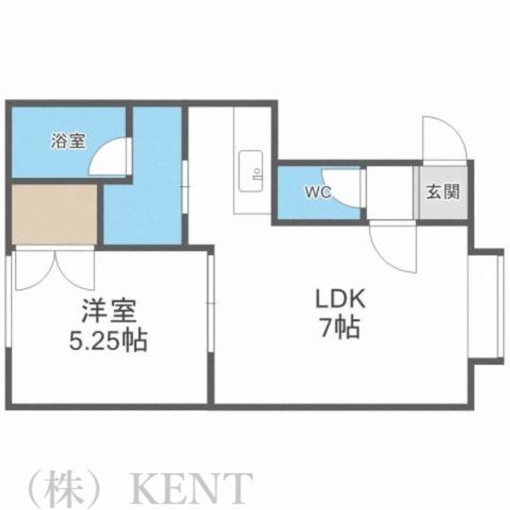 ルネッサンス宮の沢Bの間取り