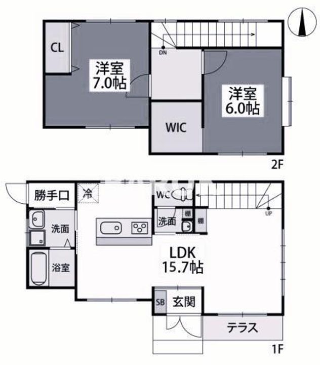 福岡県福岡市早良区次郎丸2(一戸建)の賃貸物件の間取り
