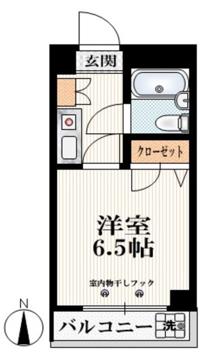 タウンコートエスの間取り