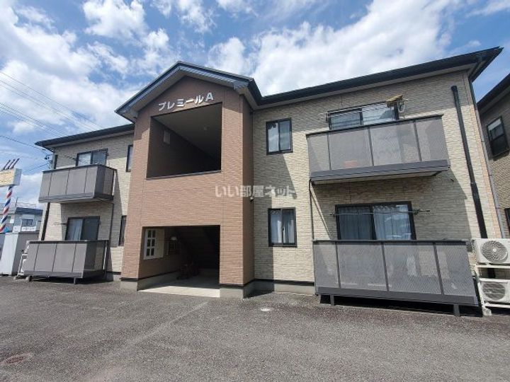 福島県伊達市保原町字赤橋(アパート)の賃貸物件の外観