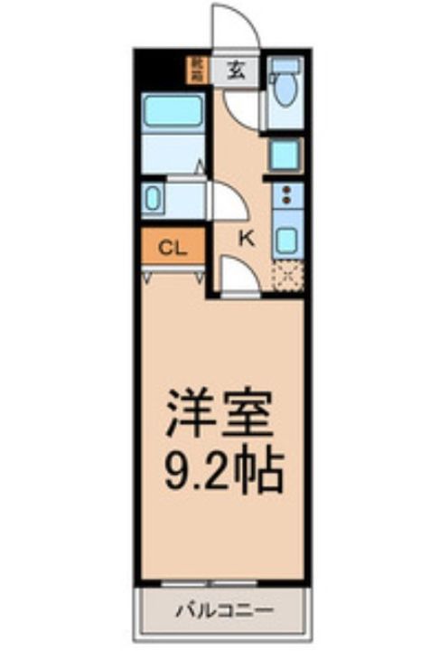 千葉県八千代市八千代台東1(マンション)の賃貸物件の間取り
