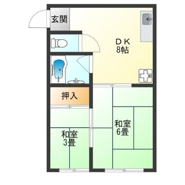 経洸マンションの間取り