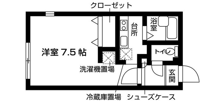 東京都練馬区北町8(マンション)の賃貸物件の間取り