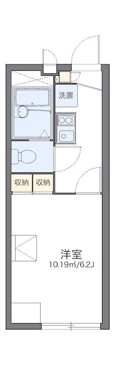 東京都八王子市館町(アパート)の賃貸物件の間取り