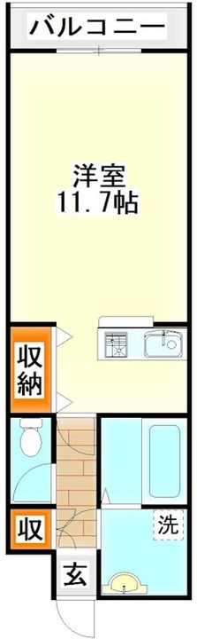 エスポアールOGAWAIIの間取り