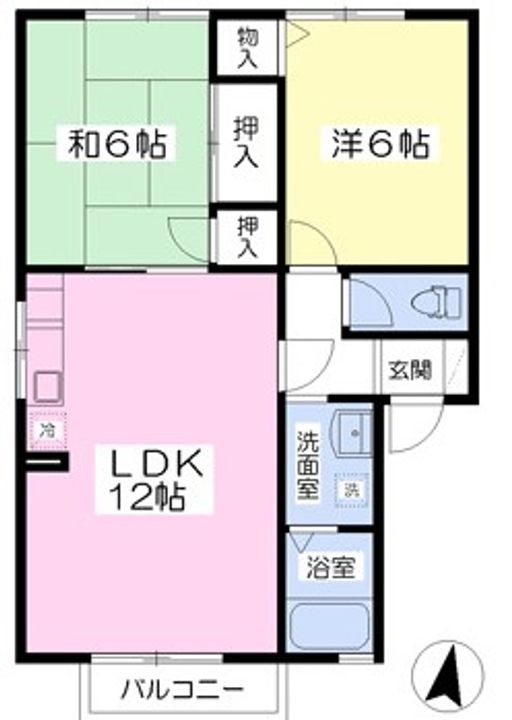 ウィルコート桜台の間取り