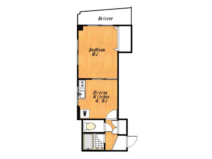 東京都北区浮間4(マンション)の賃貸物件の間取り