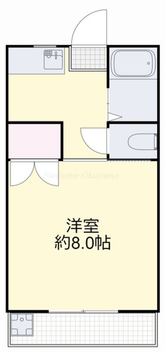 フローリッシュ神田IIの間取り