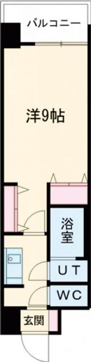 大阪府堺市堺区甲斐町東1(マンション)の賃貸物件の間取り