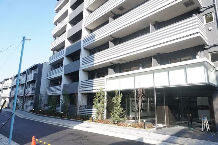東京都杉並区下高井戸4の賃貸マンションの地図