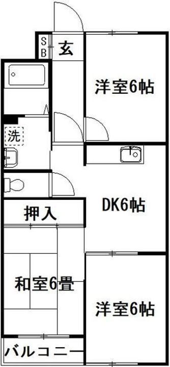 ラーバンヤマミツの間取り