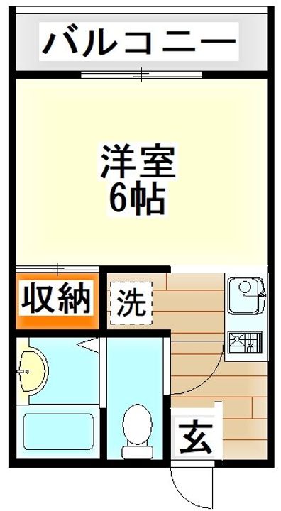 LAアパルトマンの間取り