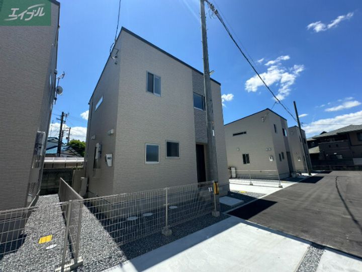 岡山県岡山市中区国富1(一戸建)の賃貸物件の外観