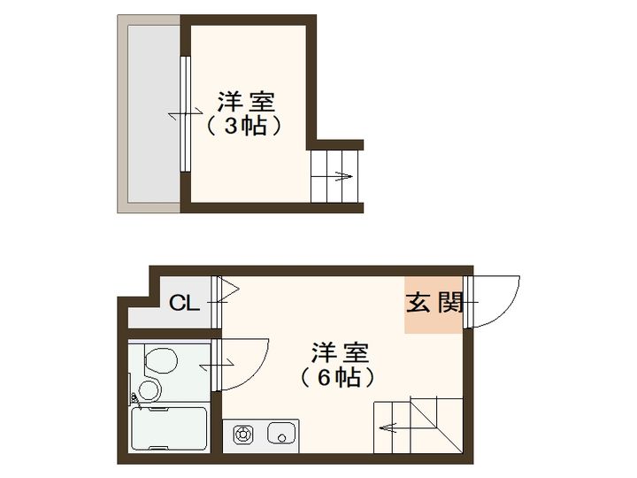 大阪府大阪市西成区玉出西2(マンション)の賃貸物件の間取り