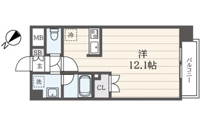 L-Flat横浜大通り公園の間取り