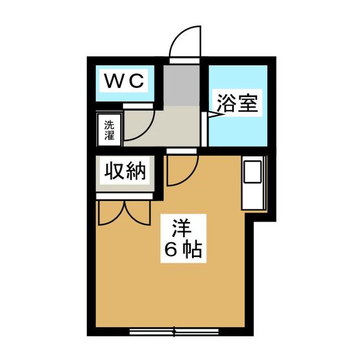 コーポ逆井の間取り