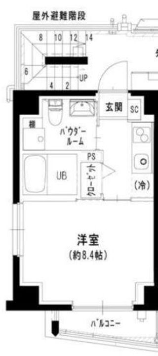 Riso siepeの間取り