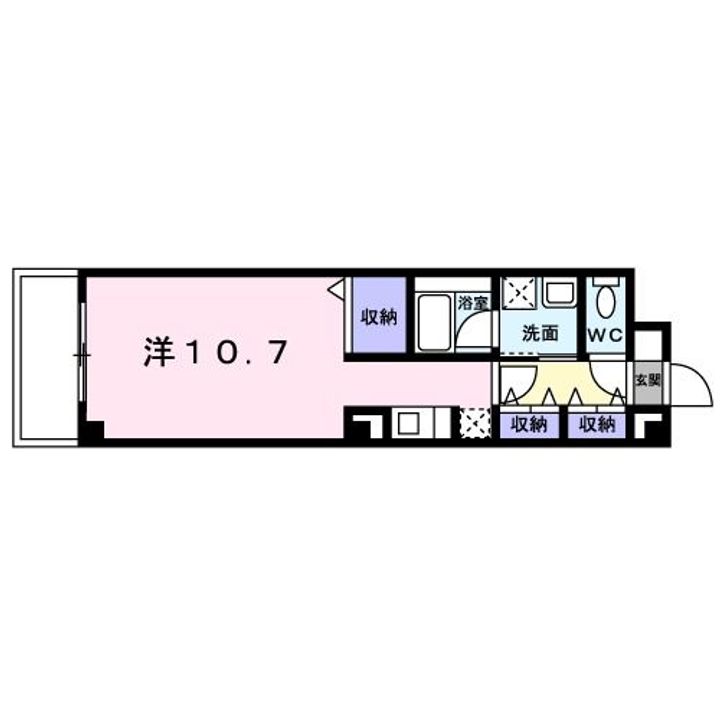 埼玉県川口市幸町2(マンション)の賃貸物件の間取り