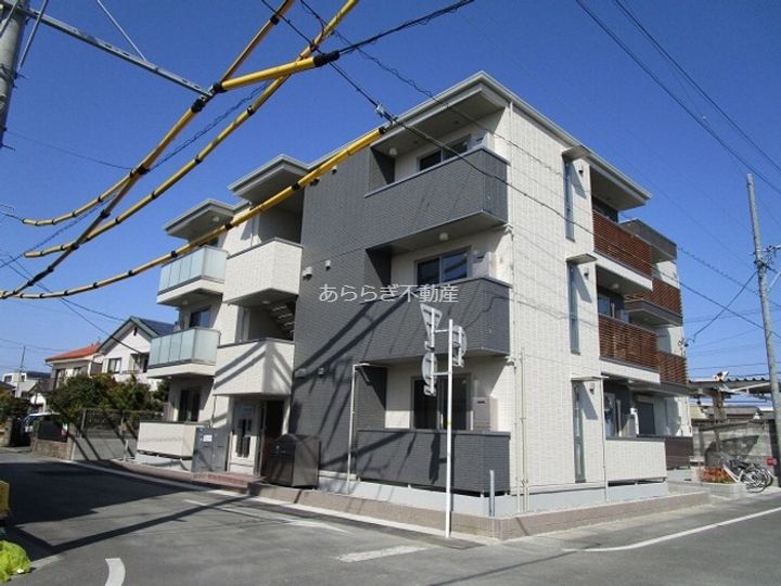 静岡県浜松市中央区佐藤2(アパート)の賃貸物件の外観