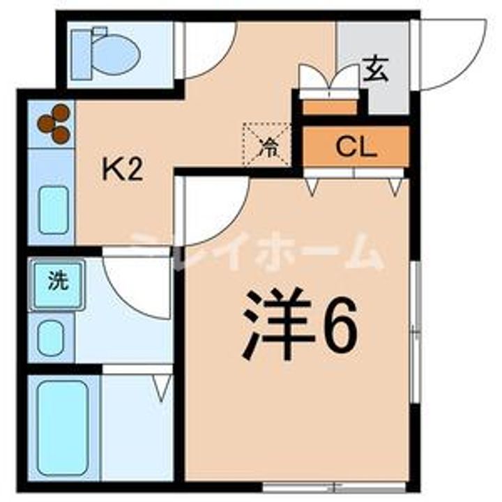 メゾンドNAKAMURAの間取り