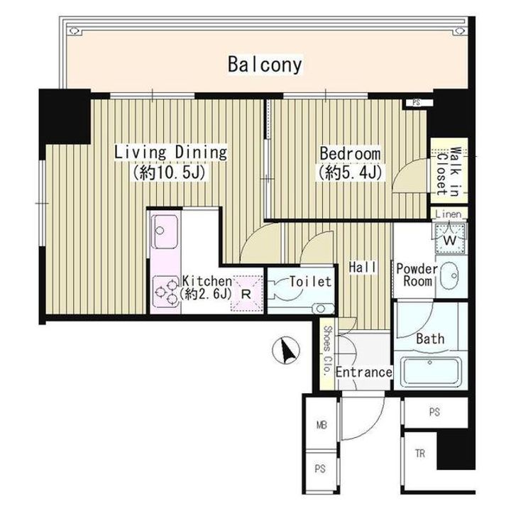 グランスイート虎ノ門の間取り