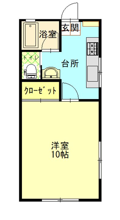 TKヴィレッジBの間取り