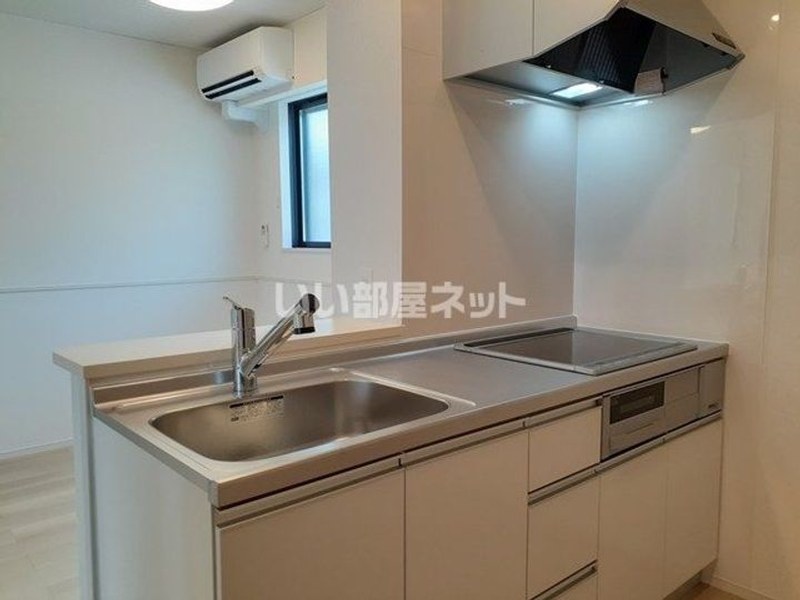 栃木県鹿沼市茂呂(アパート)の賃貸物件のキッチン