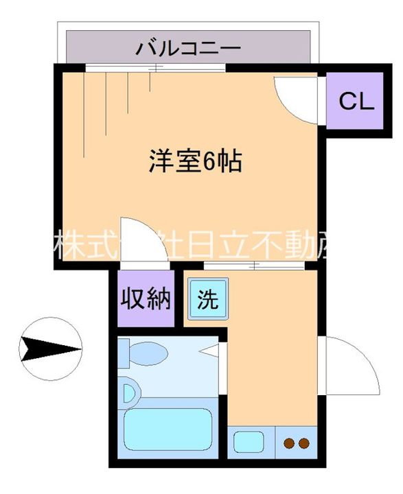 コーポフジの間取り