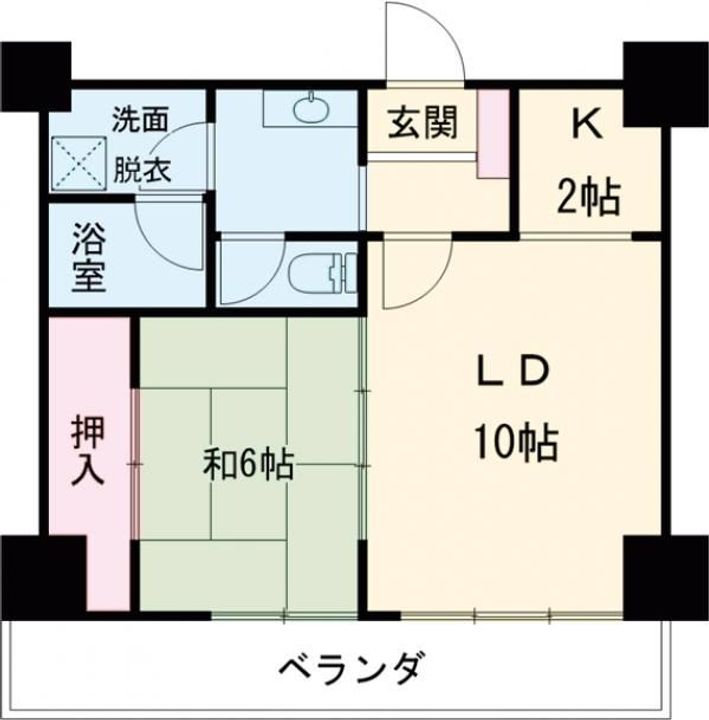 エバーグリーン高崎倉賀野弐番館の間取り